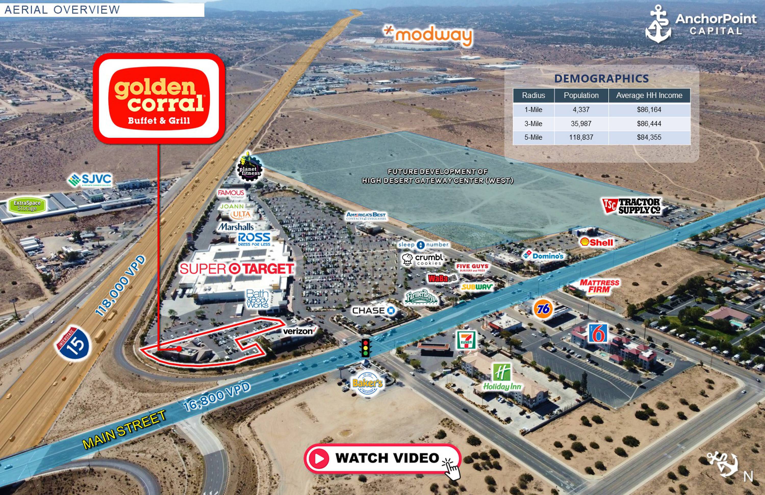 Commercial Property for Sale in Hesperia California 92344